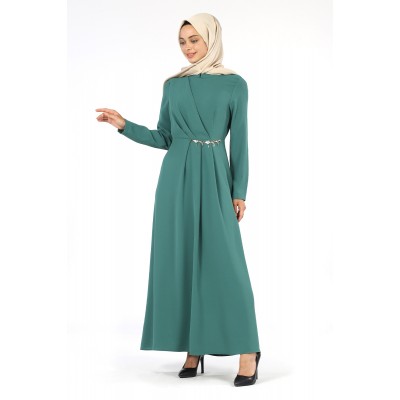 Tekbir Chain Detailed Dress