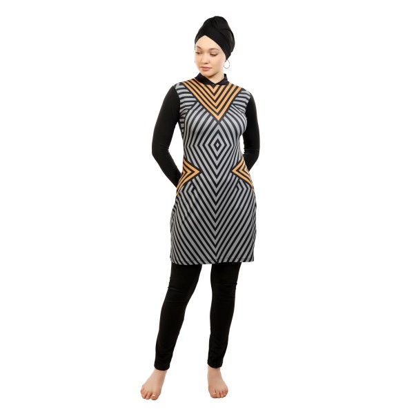 Mayo Burkini  Esra Full Covered Geo