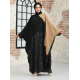 Filizzade Women Abaya V-Neck Unlined