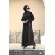 Abaya Silvery