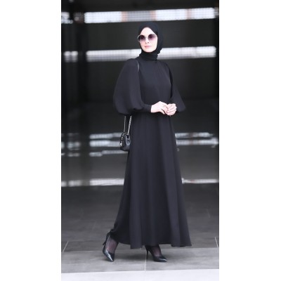 Abaya Watermelon Sleeve Abaya Watermelon Sleeve