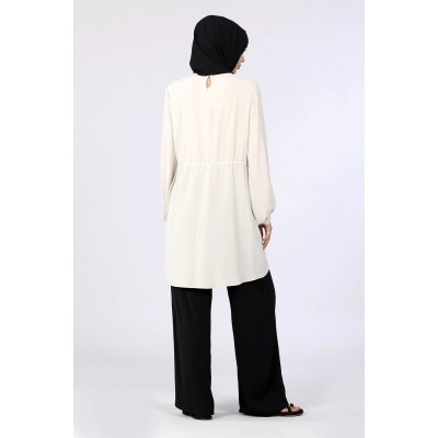 Tekbir Levidor Sleeve Cuffed Tunic Suit Tekbir Levidor Sleeve Cuffed Tunic Suit