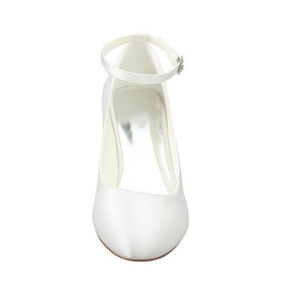 أحذية الزفاف المرأة Silky الساتان Stiletto كعب أغلقت مضخات إصبع القدم مع الآخرين أحذية الزفاف المرأة Silky الساتان Stiletto كعب أغلقت مضخات إصبع القدم مع الآخرين