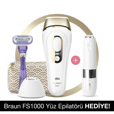Braun Silk Expert PL5139 New Generation IPL 400.000 Pulses + Braun FS 1000 Mini Trimmer Braun Silk Expert PL5139 New Generation IPL 400.000 Pulses + Braun FS 1000 Mini Trimmer