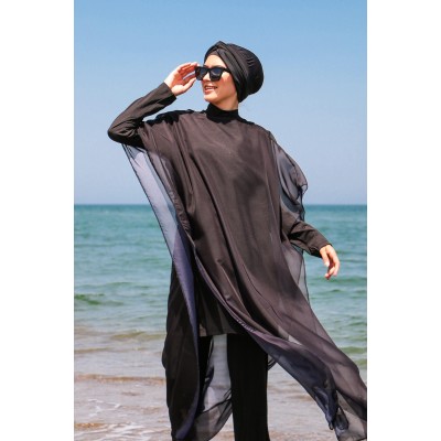 burkini cover Marina Hijab Swimwear Plain Kaftan Kimono Pareo P2110 burkini cover Marina Hijab Swimwear Plain Kaftan Kimono Pareo P2110