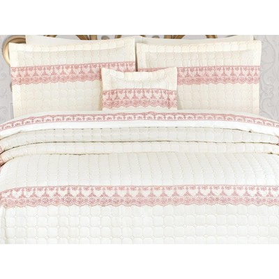 Duvet Cover Dowry Quilted Bed Cover Lara Cream Duvet Cover Dowry Quilted Bed Cover Lara Cream