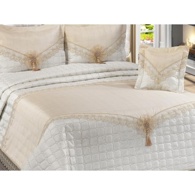 Duvet Cover Dowry Quilted Bed Cover Milano Cream Duvet Cover Dowry Quilted Bed Cover Milano Cream