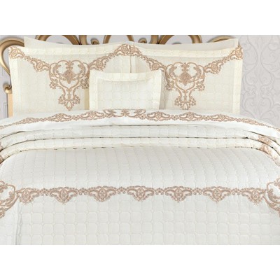 Duvet Cover Dowry Quilted Bed Cover Pelin cream Duvet Cover Dowry Quilted Bed Cover Pelin cream
