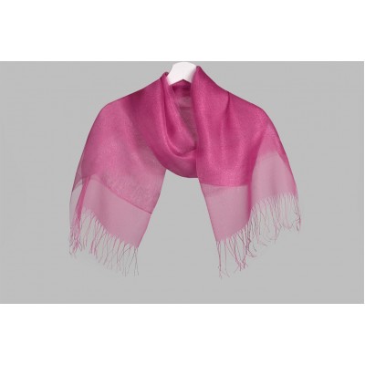 DOUBLE LAYER SILVERY SHAWL