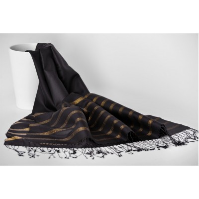 شال الحرير اللامع لونين شال الحرير اللامع لونين