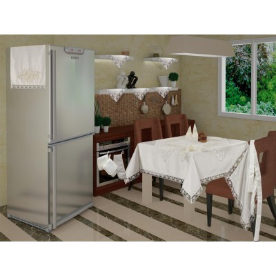 Luxury tablecloth French Laced Cemre Kitchen Set 19 Pieces Luxury tablecloth French Laced Cemre Kitchen Set 19 Pieces