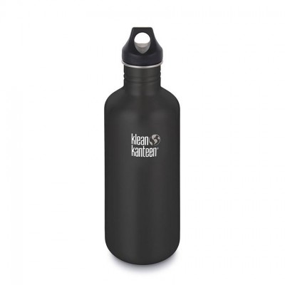 Klean Kanteen 1.182L Classic Loop Cap Water Bottle - Steel Water Bottle Klean Kanteen 1.182L Classic Loop Cap Water Bottle - Steel Water Bottle