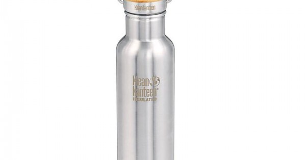 Klean Kanteen Insulated Reflect 600 ml water bottle with bamboo