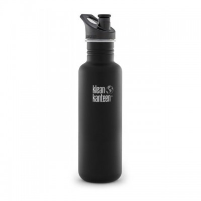 Klean Kanteen 0.8L Sport Cap Water Bottle - Steel Water Bottle Klean Kanteen 0.8L Sport Cap Water Bottle - Steel Water Bottle