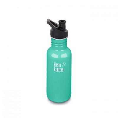 Klean Kanteen 0.53L Classic Sport Cap Water Bottle - Steel Water Bottle Klean Kanteen 0.53L Classic Sport Cap Water Bottle - Steel Water Bottle