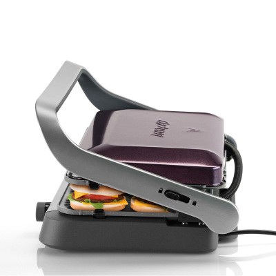 AR2019 Toaster Delux Grill And Sandwich Maker - Plum AR2019 Toaster Delux Grill And Sandwich Maker - Plum