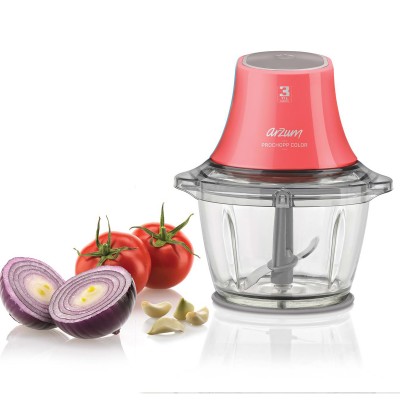 AR1036 Prochopp Color Glass Chopper - Coral AR1036 Prochopp Color Glass Chopper - Coral