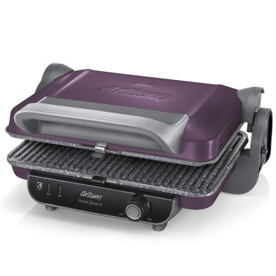 AR2021 Panini Granite - Plum Grill and Toaster - Plum AR2021 Panini Granite - Plum Grill and Toaster - Plum