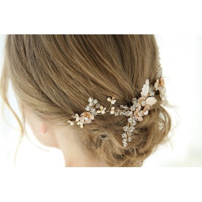 Wedding Accessories Classic Alloy Hairpins / Combs and Barrettes With Rhinestone Wedding Accessories Classic Alloy Hairpins / Combs and Barrettes With Rhinestone