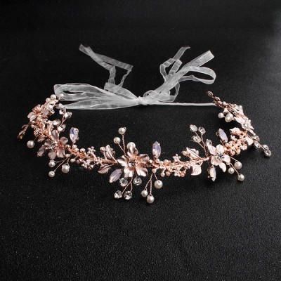 Wedding Accessories Ladies Rhinestone / Imitation Pearls Headbands Wedding Accessories Ladies Rhinestone / Imitation Pearls Headbands