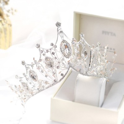 Wedding Accessories Charm Crystal / Rhinestone / Alloy Crowns Wedding Accessories Charm Crystal / Rhinestone / Alloy Crowns