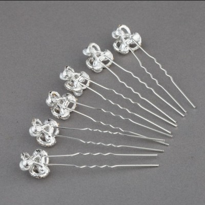 Wedding Accessories Fashion Rhinestone / Alloy Hairpins Wedding Accessories Fashion Rhinestone / Alloy Hairpins