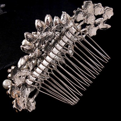 Wedding Accessories Glamourous Alloy / Silver Plated Combs and Barrettes Wedding Accessories Glamourous Alloy / Silver Plated Combs and Barrettes