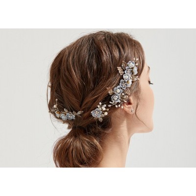 Wedding Accessories Ladies Charm Alloy Resin Hairpins Venetian Pearl With Combs Wedding Accessories Ladies Charm Alloy Resin Hairpins Venetian Pearl With Combs