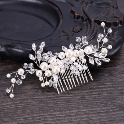 Wedding Accessories Glamorous Alloy Combs and Buckles With Pearl Wedding Accessories Glamorous Alloy Combs and Buckles With Pearl