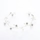 Wedding Accessories Ladies Romantic Alloy Headbands With Rhinestone / Venetian Pearl 