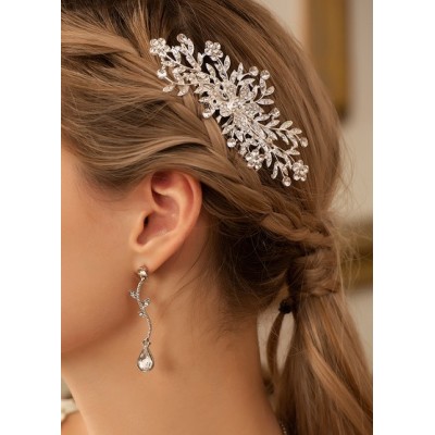 Wedding Accessories Ladies Exquisite Rhinestone / Alloy Combs and Barrettes Wedding Accessories Ladies Exquisite Rhinestone / Alloy Combs and Barrettes