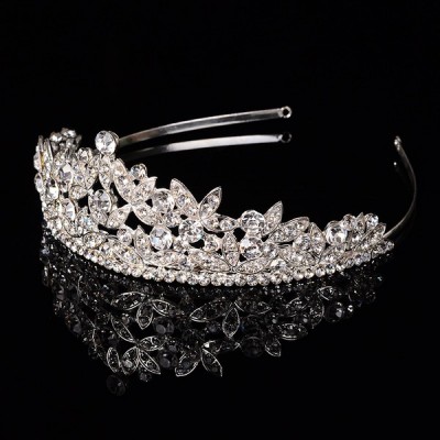 Wedding Accessories Ladies Beautiful Rhinestone / Alloy Crowns Wedding Accessories Ladies Beautiful Rhinestone / Alloy Crowns
