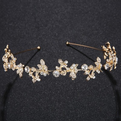 Wedding Accessories Ladies Exquisite Alloy Crowns With Crystal Wedding Accessories Ladies Exquisite Alloy Crowns With Crystal