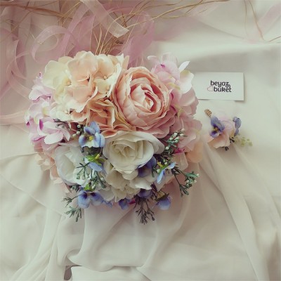 Wedding Bouquet Pastel Hydrangea Bridal Bouquet Wedding Bouquet Pastel Hydrangea Bridal Bouquet