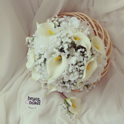 Wedding Bouquet White Gala Hydrangea Bridal Bouquet Wedding Bouquet White Gala Hydrangea Bridal Bouquet