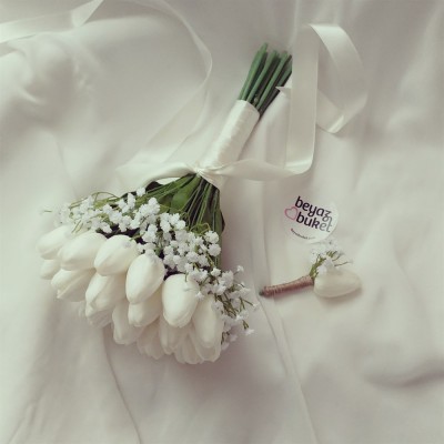 Wedding Bouquet Cipso White Tulip Bridal Bouquet Wedding Bouquet Cipso White Tulip Bridal Bouquet