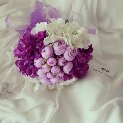 Wedding Bouquet Lilac Purple Erengul Hydrangea Bridal Flower Bouquet Wedding Bouquet Lilac Purple Erengul Hydrangea Bridal Flower Bouquet