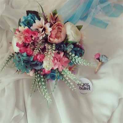 Wedding Bouquet Coral Bridal Flower Bouquet Wedding Bouquet Coral Bridal Flower Bouquet